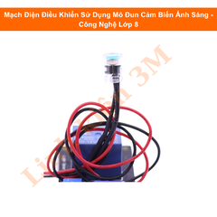 Combo Mạch Điện Điều Khiển Sử Dụng Mô Đun Cảm Biến Ánh Sáng - Công Nghệ Lớp 8