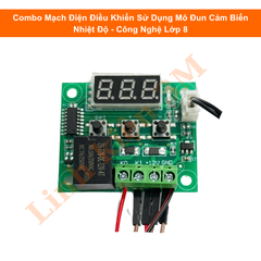 Combo Mạch Điện Điều Khiển Sử Dụng Mô Đun Cảm Biến Nhiệt Độ - Công Nghệ Lớp 8