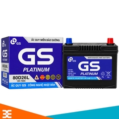 ẮC QUY KHÔ GS MF 80D26L 12V – 70AH
