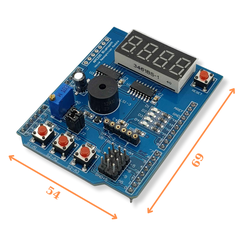 Arduino Multi Function Shield bo mở rộng đa năng cho Arduino uno R3