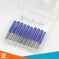 Bộ 10 Mũi Phay Vbit 30 Độ - 3MM