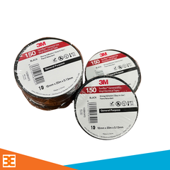Băng keo điện 3M Temflex 150 18 mm x 20 m | Linh kiện 3M