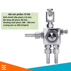 Béc Phun Sơn Phun Cồn Thực Phẩm ST-6 Lỗ phun 1.3mm