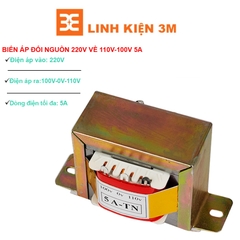 Biến Áp Đổi Nguồn 220V về 110V-100V 5a