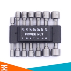 Bộ 14 Đầu Tuýp Vặn Ốc Lục Giác POWER NUT