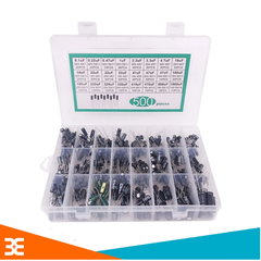 Bộ 24 Loại Tụ Hoá 0.1uF - 1000uF ( 500 Chiếc)