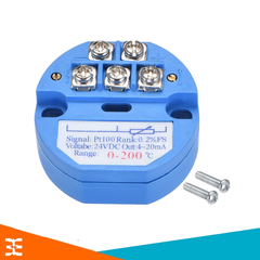 Bộ chuyển đổi nhiệt độ PT100 4-20mA/0-200 độ
