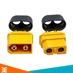 Bộ Jack XT60H Đực - Cái Có Nắp Bảo Vệ