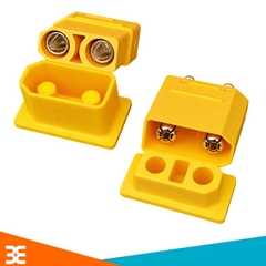 Bộ Jack XT90H Đực - Cái Có Nắp Bảo Vệ
