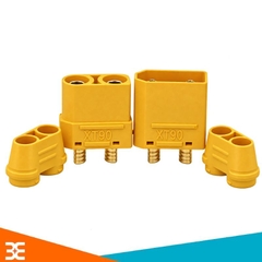 Bộ Jack XT90H Đực - Cái Có Nắp Bảo Vệ