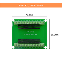 Bộ Mở Rộng ESP32 – Expansion Board & Terminal Adapter| Linh kiện 3M