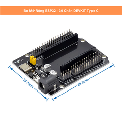 Bộ Mở Rộng ESP32 – Expansion Board & Terminal Adapter| Linh kiện 3M