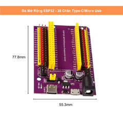 Bộ Mở Rộng ESP32 – Expansion Board & Terminal Adapter| Linh kiện 3M