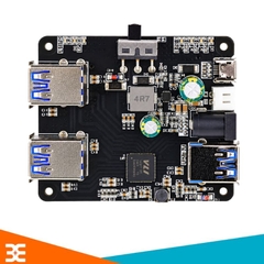 Bo Mạch USB3.0 HUB Expansion Board(1 to 4) for Raspberry Pi 5/4B/Jetson/RDK