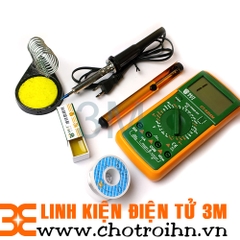 Bộ mỏ hàn chì 60w + 6 món dụng cụ kỹ thuật