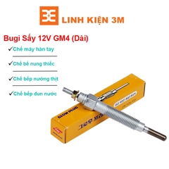 Bugi Sấy 12V GM4 (Dài)