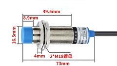 Cảm biến tiệm cận LJ18A3-8-J/EZ 220VAC