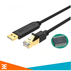 Cáp Lập Trình Console USB to RJ4S Chipset FTDI 1.5m Cao Cấp