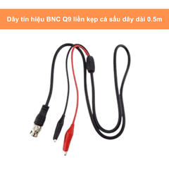 Cáp tín hiệu BNC Q9 dài 0.5m kiểm tra tín hiệu chất liệu PVC