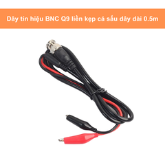 Cáp tín hiệu BNC Q9 dài 0.5m kiểm tra tín hiệu chất liệu PVC