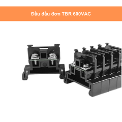 Cầu đấu đơn TBR 600VAC model TBR-5, TBR-10, TBR-20, TBR-30
