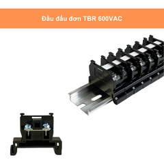 Cầu đấu đơn TBR 600VAC model TBR-5, TBR-10, TBR-20, TBR-30