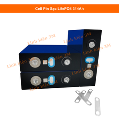 Pin lưu trữ điện mặt trời, Pin Lithium 314Ah 3.2V – Dòng Sạc Cao, An Toàn, Chống Cháy Nổ