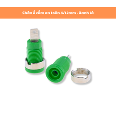 Chân cắm an toàn phi 4/12mm