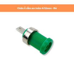 Chân cắm an toàn phi 4/12mm