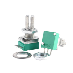 Chiết áp đơn RK097N xanh 1K, 5K, 10K, 50K, 100K