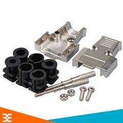 Vỏ Cover Kim Loại DB9 Vít Dài Không Mối Hàn Nối Dây