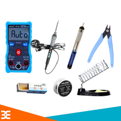 Combo 7 Món Đồng hồ ZOYI S1 + Tay hàn S926+ Kìm XuPcn + Hút Thiếc Mini + Thông Hộp + Thiếc TQ936 + Kệ Hàn Lò Xo
