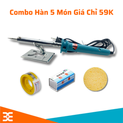 Mỏ hàn thiếc, tay hàn nhiệt giá rẻ Iron 60W 220V hàn linh kiện điện tử