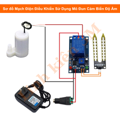 Combo Mạch Điện Điều Khiển Sử Dụng Mô Đun Cảm Biến Độ Ẩm - Công Nghệ Lớp 8