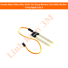 Combo Mạch Điện Điều Khiển Sử Dụng Mô Đun Cảm Biến Độ Ẩm - Công Nghệ Lớp 8