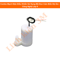 Combo Mạch Điện Điều Khiển Sử Dụng Mô Đun Cảm Biến Độ Ẩm - Công Nghệ Lớp 8
