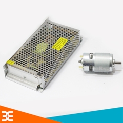 Combo Động Cơ 775 Trục D 12V-24V Và Nguồn Tổ Ong 12v-10A
