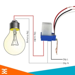 Công Tắc Điều Khiển Cảm Biến Ánh Sáng Thông Minh FA-45