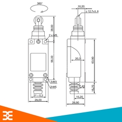 Công Tắc Hành Trình Moujen ME-8112 250VAC-5A