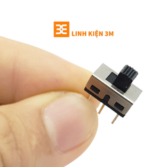 Công tắc Trượt 3 Chân Xuyên Lỗ ON-OFF SS-12D10