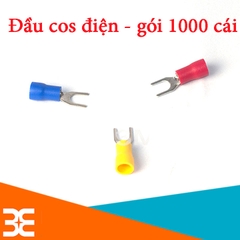 Đầu cos điện chữ y, đầu cốt SV2-4 gói 1000 chiếc