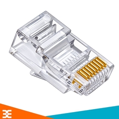Đầu jack RJ11 chân đồng bấm dây điện thoại