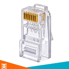 Đầu jack RJ11 chân đồng bấm dây điện thoại