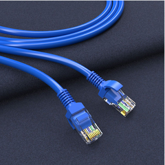 Dây Cáp Mạng CAT5E Bấm Sẵn Màu Xanh Dương Dài 1m