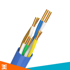 Dây Cáp Mạng CAT5E Bấm Sẵn Màu Xanh Dương Dài 1m