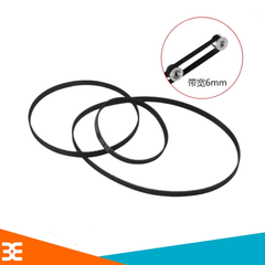 Dây đai curoa GT2 - 232 [mm] Cỡ rộng 6mm
