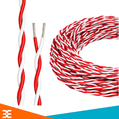Dây Điện Đôi Chịu Nhiệt AFS200 PTFE 22AWG 0,34mm2 Xoắn