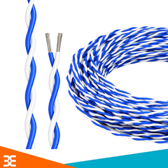 Dây Điện Đôi Chịu Nhiệt AFS200 PTFE 22AWG 0,34mm2 Xoắn