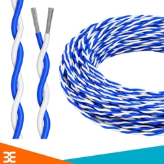 Dây Điện Đôi Chịu Nhiệt PTFE AFS200 26AWG 0.13mm² Xoắn Đôi
