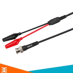 Dây đo BNC sang 2 đầu kẹp cá sấu UNI-T UT-L02 (2A, 600V, 1m)